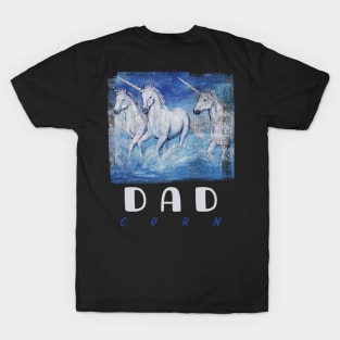 dadacorn ,unicorn dad T-Shirt